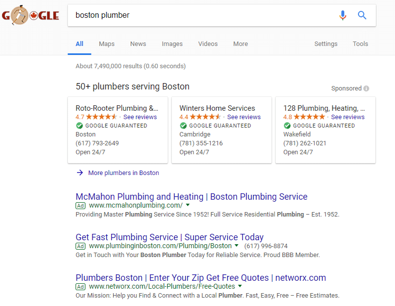 Vad är skillnaden mellan LSA, Google Garanterad och Google Screened i PPC